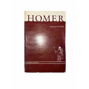 HOMER (HERMES BOOKS SERIES) By Paolo Vivante 1985